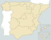 This is a map of Spain  and its regions
